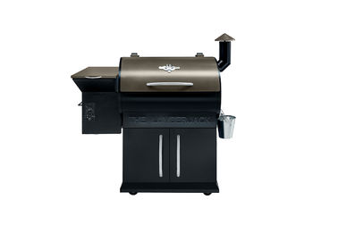 Outdoor Wood Pellet Smoker Grill For Meat / Fish , Wood Burning Grills And Smokers