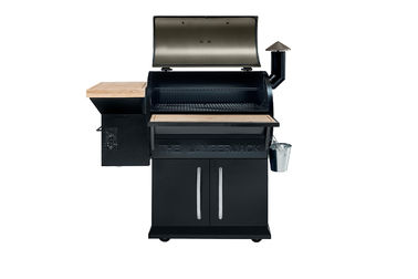 Outdoor Wood Pellet Smoker Grill For Meat / Fish , Wood Burning Grills And Smokers