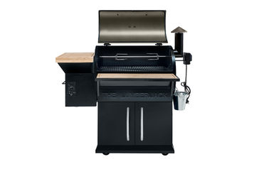 Outdoor Wood Pellet Smoker Grill For Meat / Fish , Wood Burning Grills And Smokers